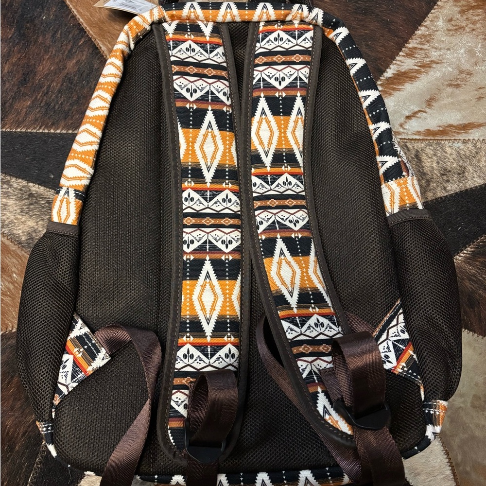 Nwt Ariat Diamond Aztec Backpack - Picture 3 of 6